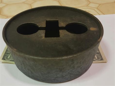 Small Round Heavy Metal Box with holes in lid/ : r/whatisthisthing 